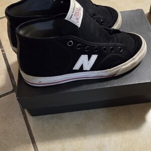New Balance Numeric 213 Pro. Kids Black and White Sneakers